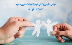 دکتر عباس شفیعی بهترین وکیل قراردادها در مشهد