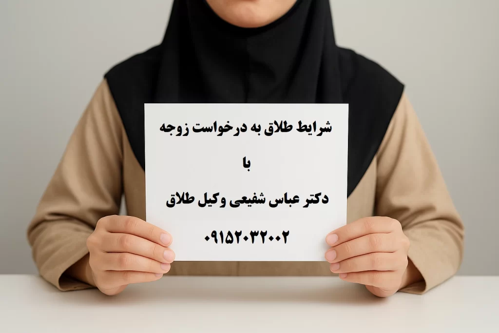 مشاوره حقوقی وکیل خانواده برای طلاق به درخواست زوجه و احقاق حقوق زنان در دادگاه